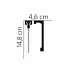 Garnižová krycia lišta MARDOM QL036 / 14,8 cm