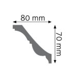 Stropná lišta zdobená ULGZ-04