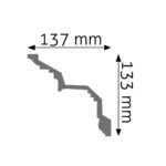 Stropná lišta zdobená ULGZ-07