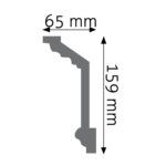 Stropná lišta zdobená ULGZ-08