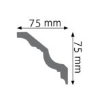 Stropná lišta zdobená ULGZ-11