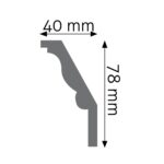 Stropná lišta zdobená ULGZ-14