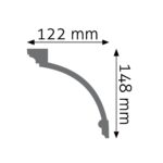 Stropná lišta zdobená ULGZ-15