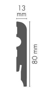 MDF soklová lišta ULMDF-03
