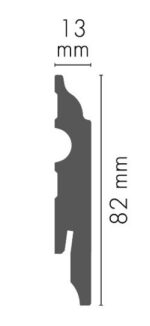 MDF soklová lišta ULMDF-05